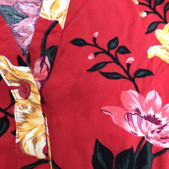 Old Navy Women's Boho Dress Size XXL Floral Bell Sleeve Elastic Waist *Spot* - Picture 11 of 11